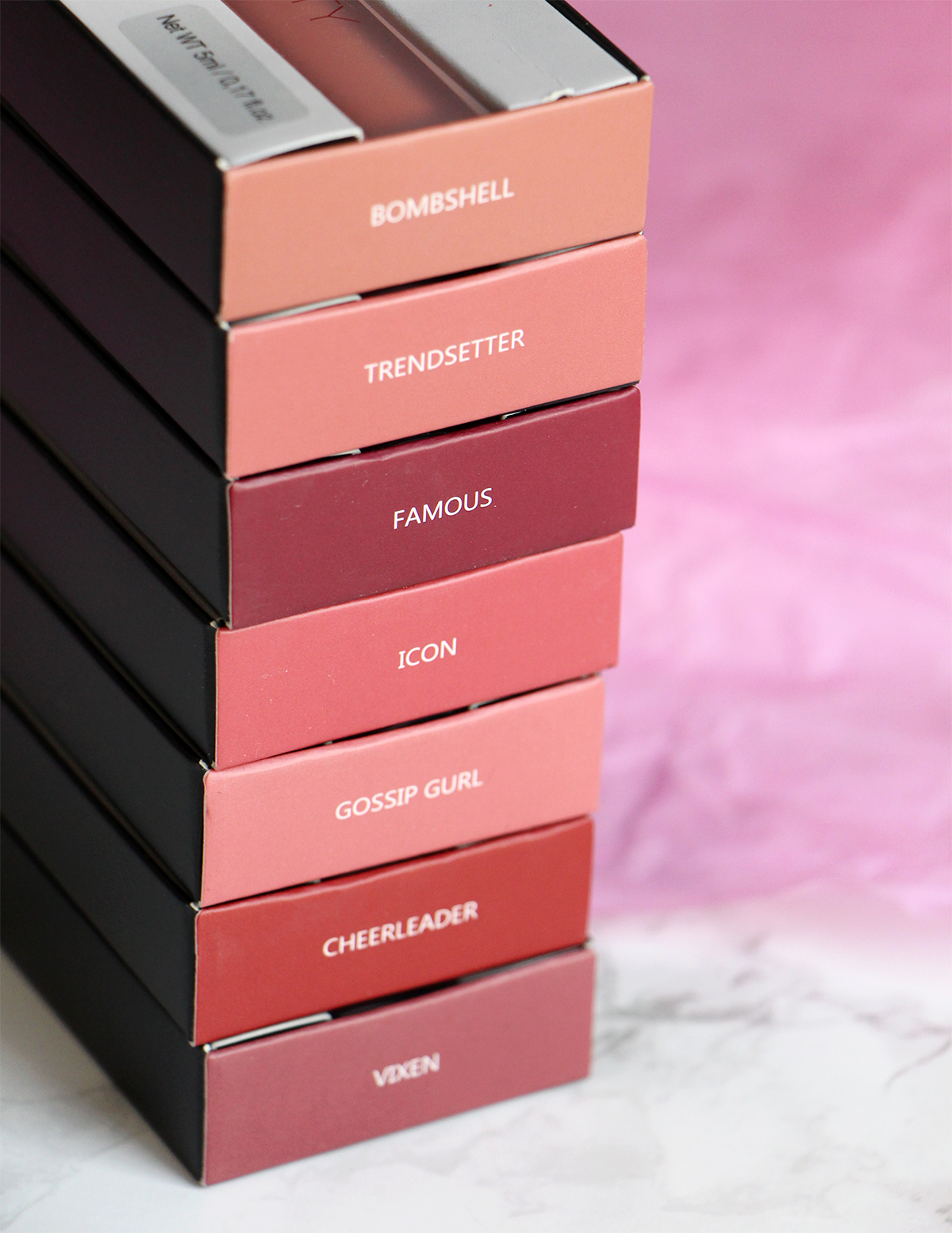 hudaliquidmattecollection LOdoesmakeup Blog Beauté